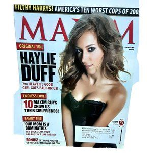 Maxim Magazine January 2006 Haylie Duff
